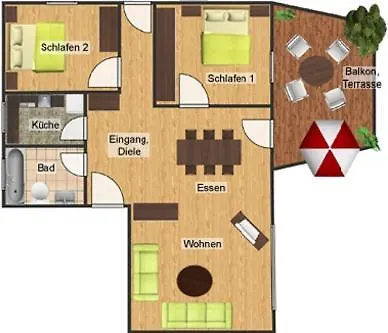 Apartment Seidelbast